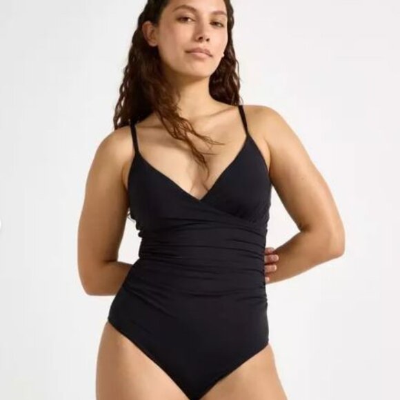 Lindex Shaping swimsuit Size M Black New w/tags - Picture 2 of 10